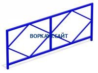Ограждение площадки МАФ 5001 в Севастополе Ограждение площадки МАФ 5001 в Севастополе
