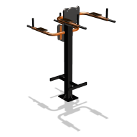 Уличный тренажер  "Брусья-пресс двойной"  УТ202 в Севастополе