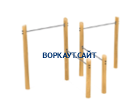 Спортивный комплекс воркаут ЭКО 2650х3910х1650