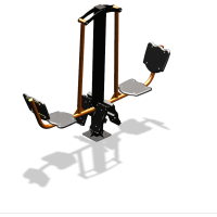 Уличный тренажер  "Жим ногами двойной"  УТ203 в Севастополе