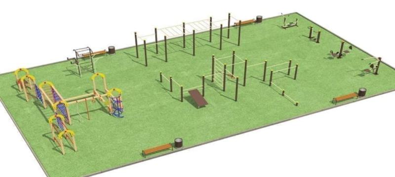 Проект спортивной площадки для любого возраста - 1 096 200 рублей. в Севастополе