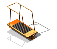 Уличный тренажер "Беговая дорожка" УТ 125 в Севастополе