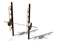 Спортивный комплекс воркаут ВС-84 в Севастополе Спортивный комплекс воркаут ВС-84 в Севастополе