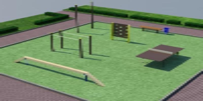 Проект спортплощадки мини спорт  в Севастополе