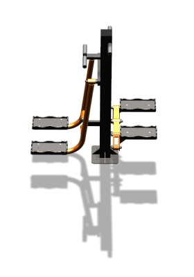 Уличный тренажер "Шпагат Степпер" УТ310 в Севастополе