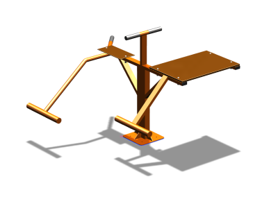 Уличный тренажер "Пресс Гиперэкстензия" УТ327 в Севастополе