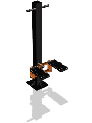 Уличный тренажер "Степпер ручка одинарный" УТ 116 в Севастополе