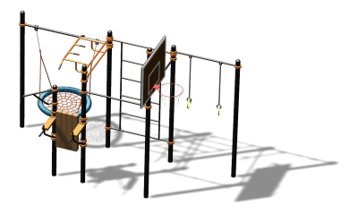 Спортивный комплекс воркаут ВС-104 в Севастополе