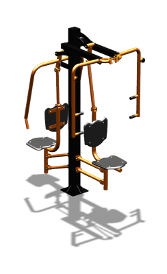 Уличный тренажер "Жим от груди Баттерфляй" УТ311 в Севастополе