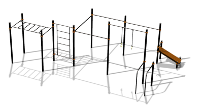 Спортивный комплекс воркаут ВС-153 в Севастополе