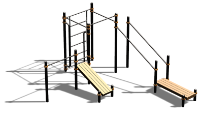 Спортивный комплекс воркаут ВС-198 в Севастополе