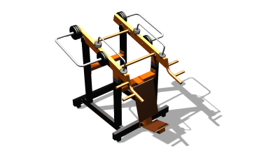 Силовой уличный тренажер  "Жим вверх"  УТ421 в Севастополе