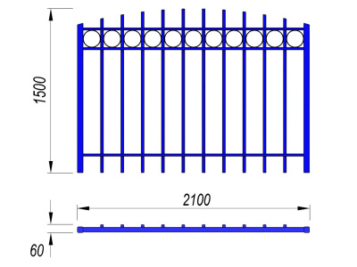 Ограждение спортивной площадки МАФ 5005 в Севастополе