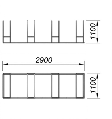 Велопарковка МАФ 6002 в Севастополе