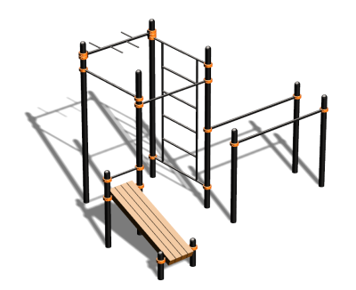 Спортивный комплекс воркаут ВС-91 в Севастополе