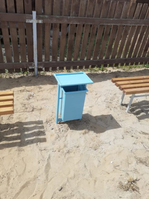 Урна с крышкой МАФ 1631 в Севастополе