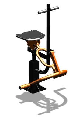 Уличный тренажер "Ковбой" УТ 107 в Севастополе