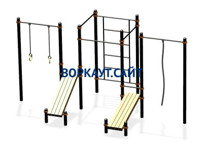 Спортивный комплекс воркаут ВС-44 в Севастополе