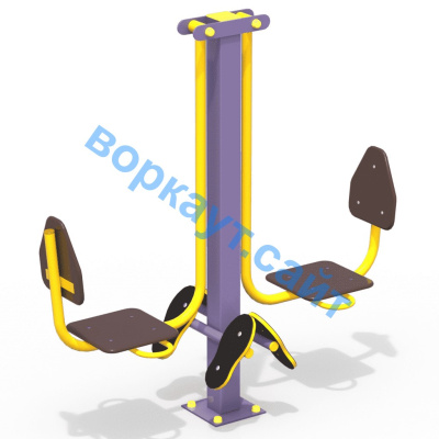 Уличный тренажер "Жим ногами горизонтальный " УТ 003 в Севастополе