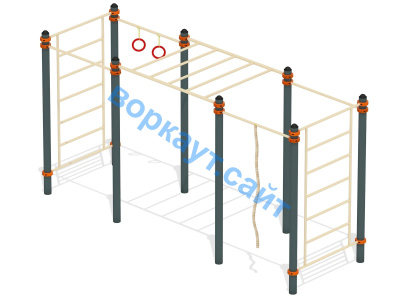 Воркаут комплекс гимнастический  ВС-24 в Севастополе