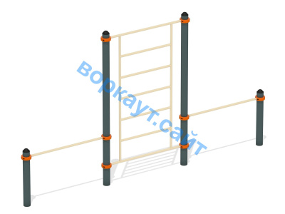 Шведская стенка с перекладинами ВС-13 в Севастополе