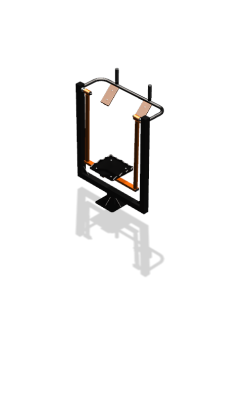 Уличный тренажер  "Маятник-пресс" УТ 104 в Севастополе