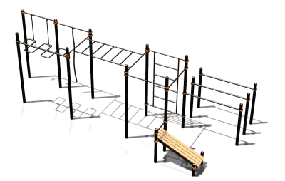 Спортивный комплекс воркаут ВС-77 в Севастополе