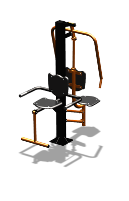Уличный тренажер "Жим от груди Флекс" УТ324 в Севастополе