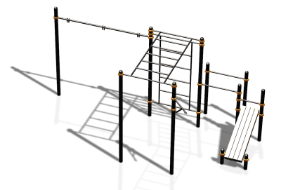 Спортивный комплекс воркаут ВС-87 в Севастополе