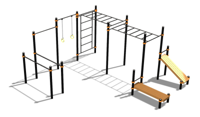 Спортивный комплекс воркаут ВС-71 в Севастополе