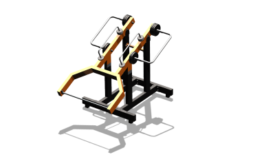 Силовой уличный тренажер  "Мультиштанга"  УТ417 в Севастополе
