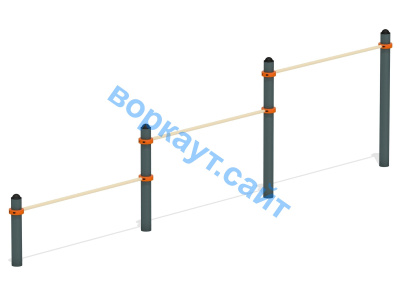 Каскад турников тройной ВС-6 в Севастополе