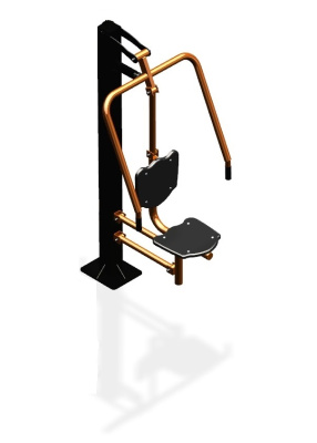 Уличный тренажер "Жим от груди одинарный" УТ 111 в Севастополе