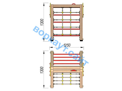 Детский спортивный комплекс ДСК 3201 в Севастополе