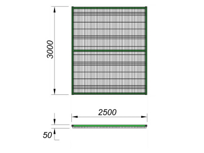 Ограждение спортивной площадки 2500х3000 МАФ 5103 в Севастополе