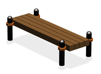 Воркаут скамья ВС-38 в Севастополе