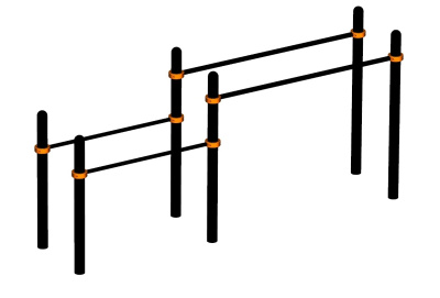 Брусья разновысокие ВС-15 в Севастополе