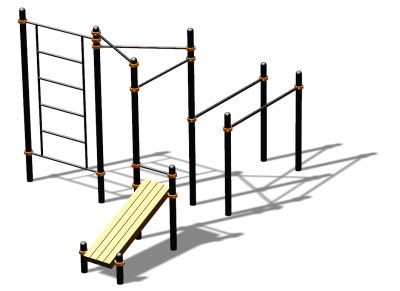 Спортивный комплекс воркаут ВС-140 в Севастополе