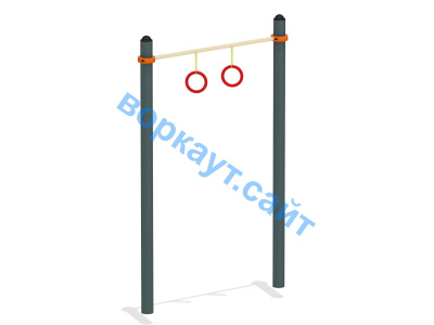 Турник с кольцами ВС-7 в Севастополе Турник с кольцами ВС-7 в Севастополе