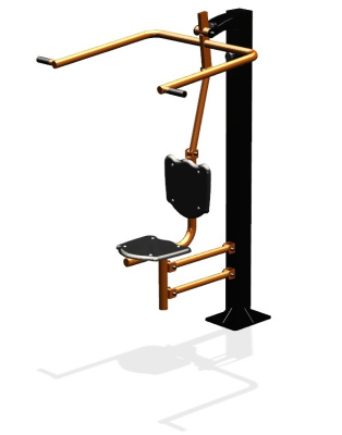 Уличный тренажер "Верхняя тяга одинарный" УТ 114 в Севастополе