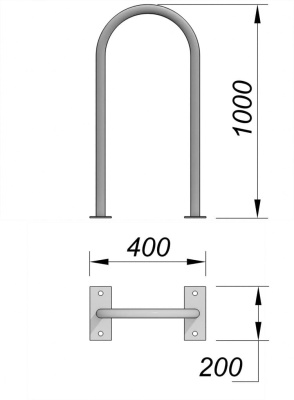 Велопарковка МАФ 6001 в Севастополе