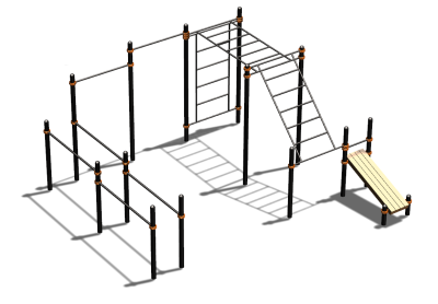 Спортивный комплекс воркаут ВС-146 в Севастополе