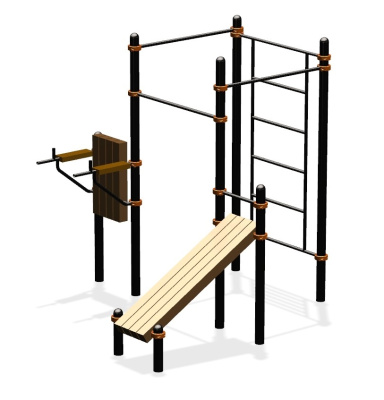 Спортивный комплекс воркаут ВС-64 в Севастополе