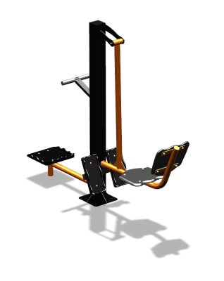 Уличный тренажер "Жим ногами Твистер" УТ305 в Севастополе