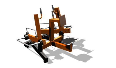 Силовой уличный тренажер  "Рычажная тяга"  УТ419 (тренажер находится на оптимизации у производства  и внешне может отличится от заявленной картинки в Севастополе