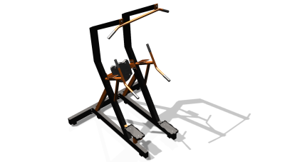 Силовой уличный тренажер  "Комбинированный станок"  УТ416 в Севастополе