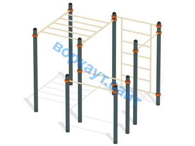 Спортивный комплекс воркаут ВС-48 в Севастополе