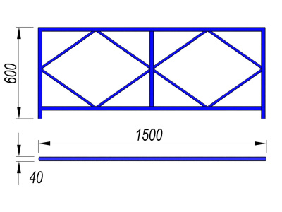 Ограждение площадки МАФ 5001 в Севастополе