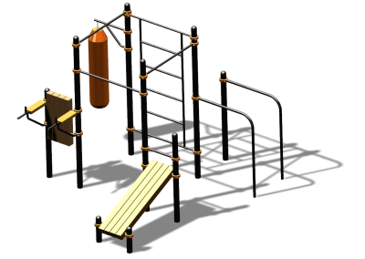 Спортивный комплекс воркаут ВС-93 в Севастополе