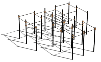 Спортивный комплекс воркаут ВС-136 в Севастополе